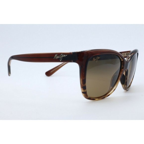 Maui Jim Starfish MJ744-01T Cat Eye Tortoise Polarized Sunglasses Brown Lens (B) - Picture 3 of 7